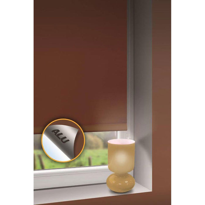 ROLLER BLINDS GARDINIA THERMO 68X205 CM. CHOCOLATE