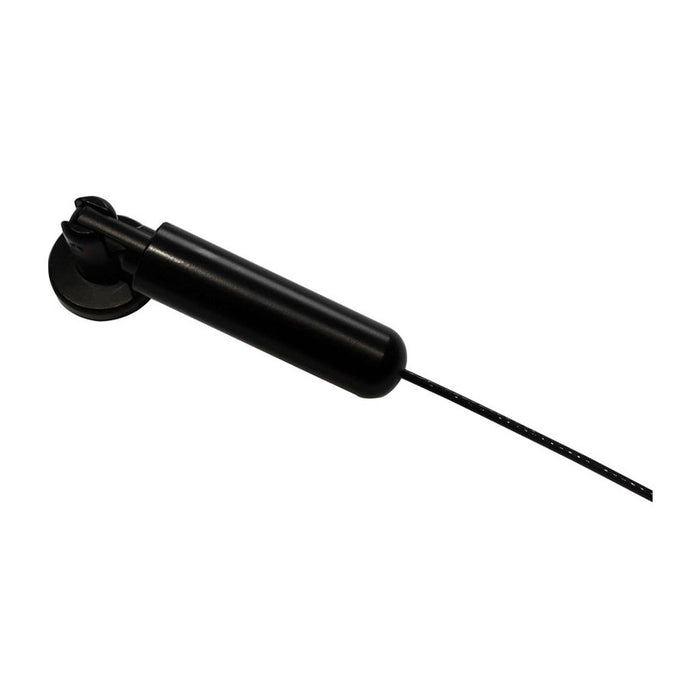 CORNICE GARDINIA ROPE FLIGHT BLACK MAT 500 CM.