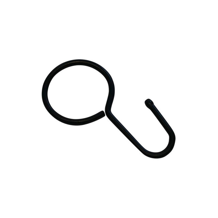 ACCESSORY HOOK GARDINIA ROPE CORNER MAT BLACK