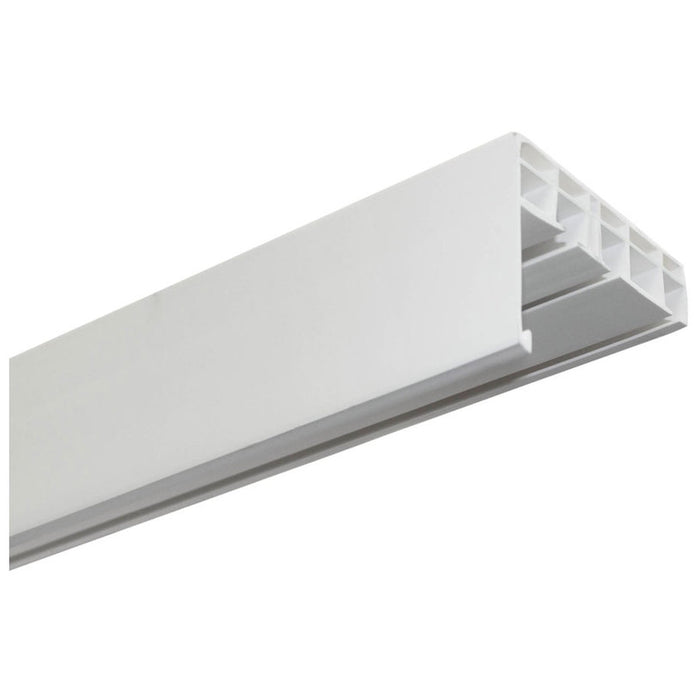 TRI-CHANNEL PVC MOLDING WITH FRONT GARDINIA 210 CM.