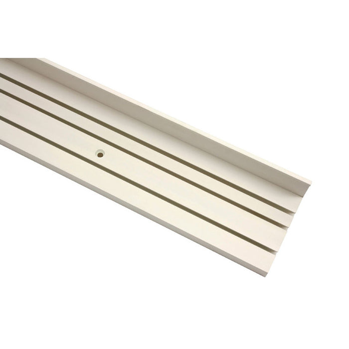 TRI-CHANNEL PVC MOLDING WITH FRONT GARDINIA 300 CM.