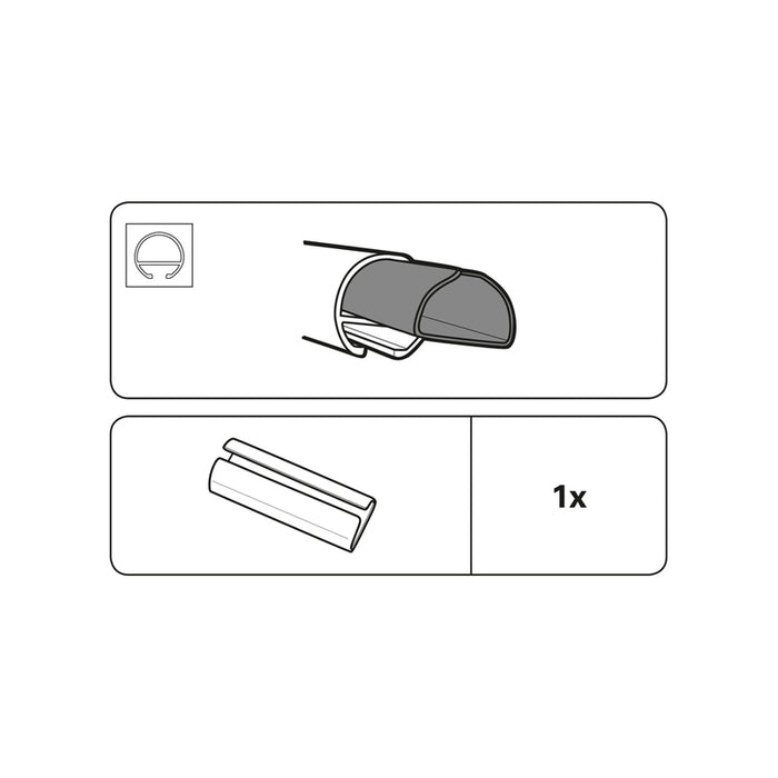 ACCESSORY CONNECTION FOR PROFILE 20 GARDINIA CHICAGO ALUMINUM
