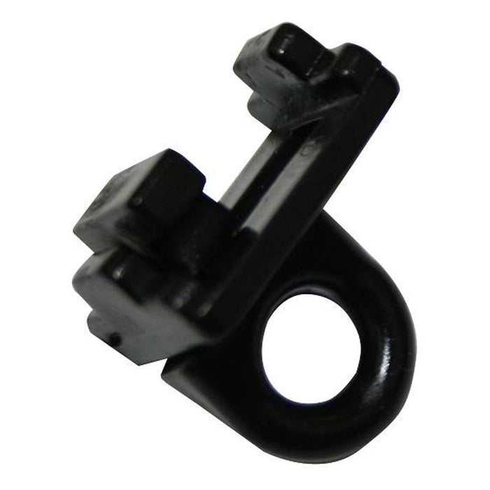 STOPPER FOR ALUMINUM BAR GARDINIA 6 MM. BLACK