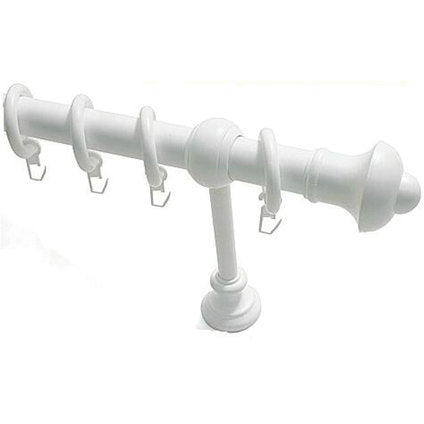 GARDINIA CORNICE BIFO 120 CM. WHITE