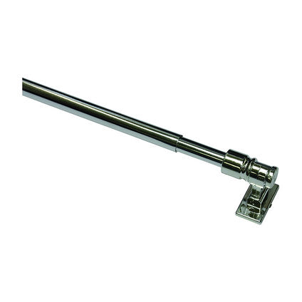 EXTENDABLE CORNER GARDINIA CALIFORNIA 50-85 CM. CHROME