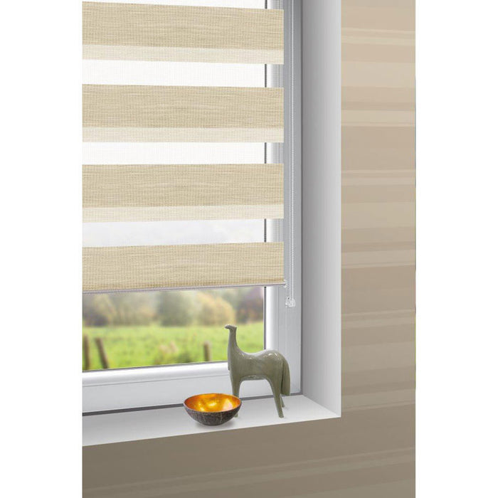 PREMIUM DOUBLE ROLL BLIND GARDINIA 57X150 CM. NATURE CREAM