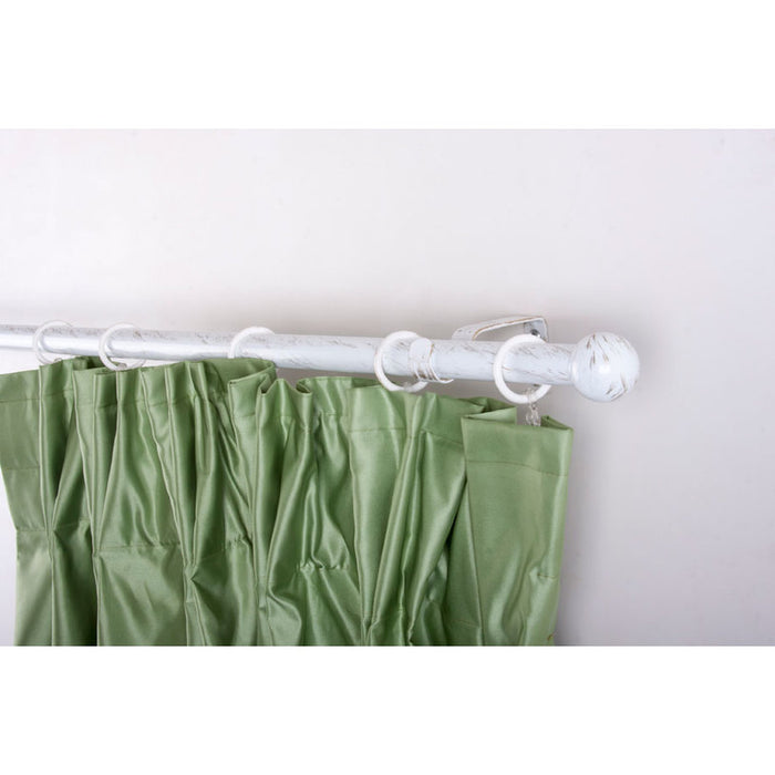 GARDINIA MIRA EXTENDABLE CORNICE 160-300 CM. WHITE-GOLD