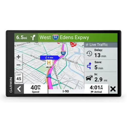 Garmin DriveSmart 76 navigator Fixed 17.8 cm (7’’) TFT Touchscreen 239.6 g Black - GPS - Devices for car