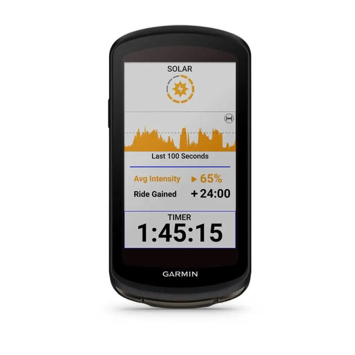 Garmin Edge 1040 Solar 8.89 cm (3.5’’) Wireless bicycle computer Black - GPS - LocatorsGPS-GPO<<<GPS - satellite
