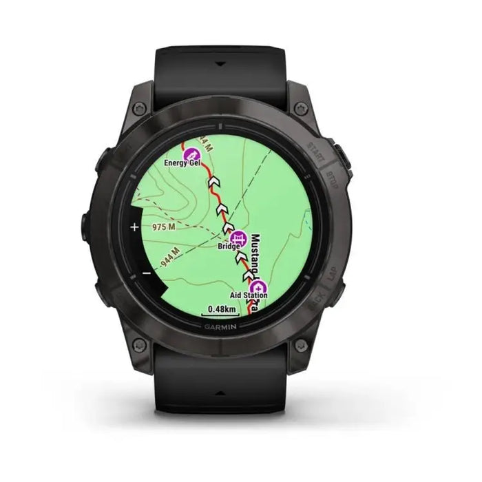 Garmin EPIX PRO g2 51mm Sapphire Carbon Gray DLC Titanium Black - Sports watchesSIA-ZEG<<<Sport