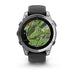 Garmin Fenix E 3.3 cm (1.3’’) AMOLED 47 mm Digital 416 × 416 pixels Touchscreen Stainless steel Wi-Fi GPS (satellite)