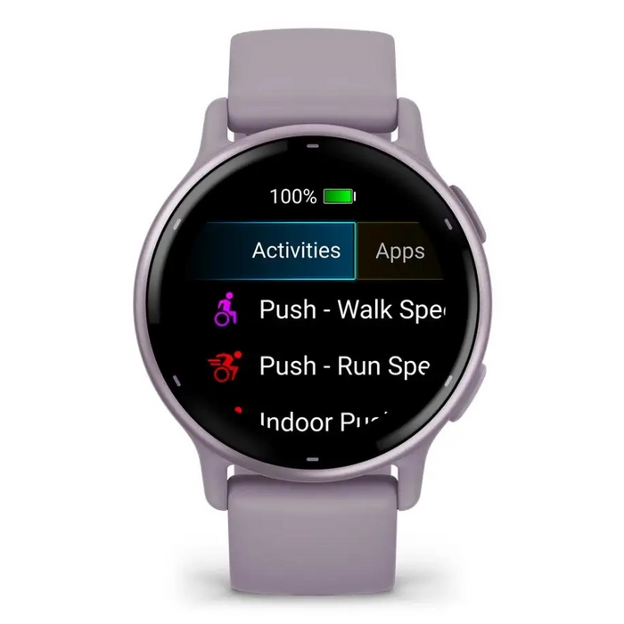 Garmin Vivoactive 5 3.05 cm (1.2’’) AMOLED Digital 390 x 390 pixels Touchscreen Violet Wi-Fi GPS (satellite) - Sports