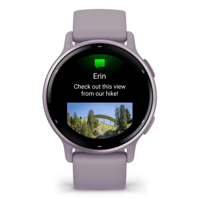 Garmin Vivoactive 5 3.05 cm (1.2’’) AMOLED Digital 390 x 390 pixels Touchscreen Violet Wi-Fi GPS (satellite) - Sports