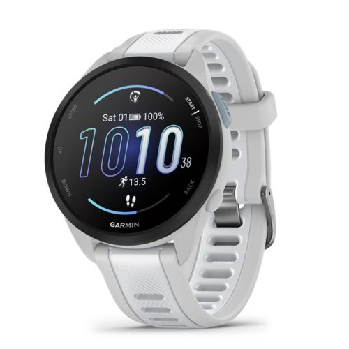Garmin Forerunner 165 Smart Watch 43mm, GPS, White EU