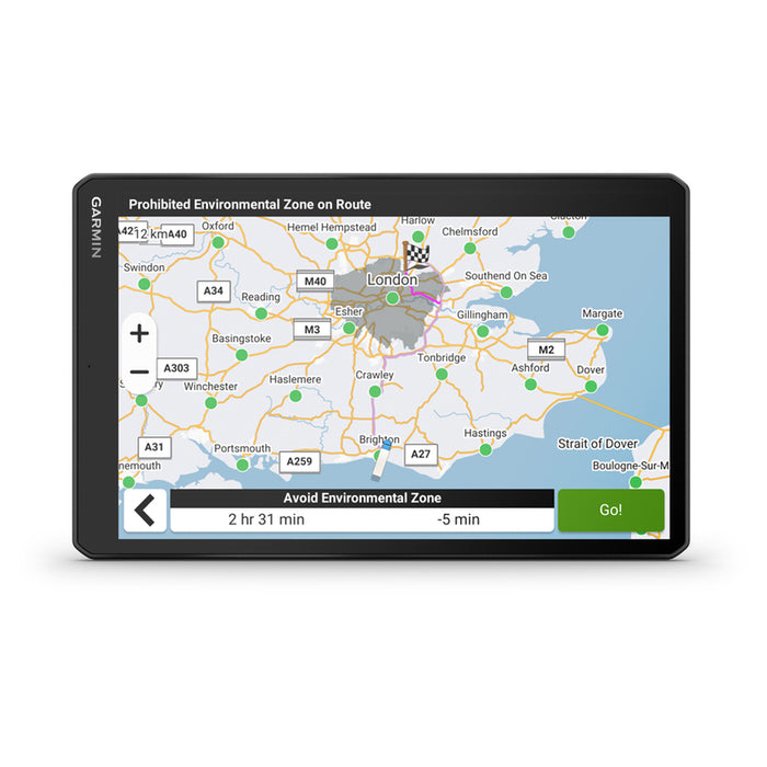 GPS car navigation GARMIN DEZL LGV1020 MT-D 10.1 ", MAPS OF EUROPE AND BULGARIA, BLUETOOTH