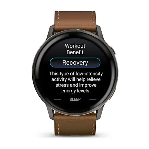Garmin Venu 4 3.56 cm (1.4") AMOLED 45 mm Digital 454 x 454 pixels Touchscreen Black Wi-Fi GPS (satellite)