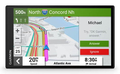 Garmin DriveSmart 76 navigator Fixed 17.8 cm (7") TFT Touchscreen 239.6 g Black