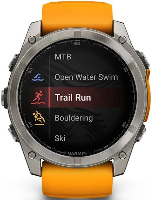 Smartwatch GARMIN Fénix 8 AMOLED Orange 1,4" Ø 50 mm