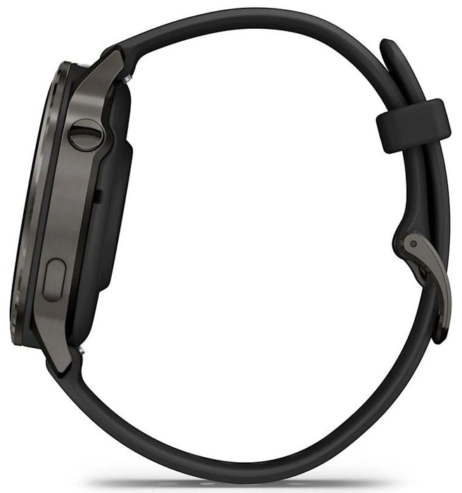 Garmin Venu 4 Smart Watch 41mm, GPS, Black with Dark Gray Silicone Band EU