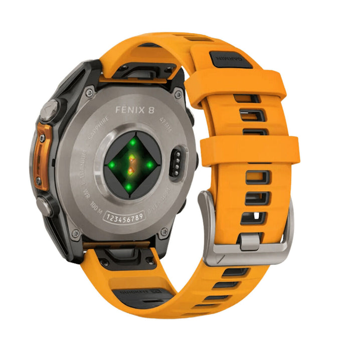 Smartwatch GARMIN Fénix 8 AMOLED Orange 1,4" Ø 46 mm Ø 47 mm