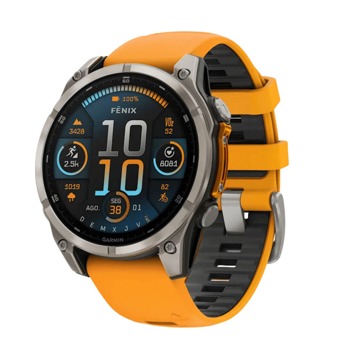 Smartwatch GARMIN Fénix 8 AMOLED Orange 1,4" Ø 46 mm Ø 47 mm