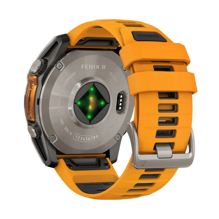 Smartwatch GARMIN Fénix 8 AMOLED Orange 1,4" Ø 50 mm