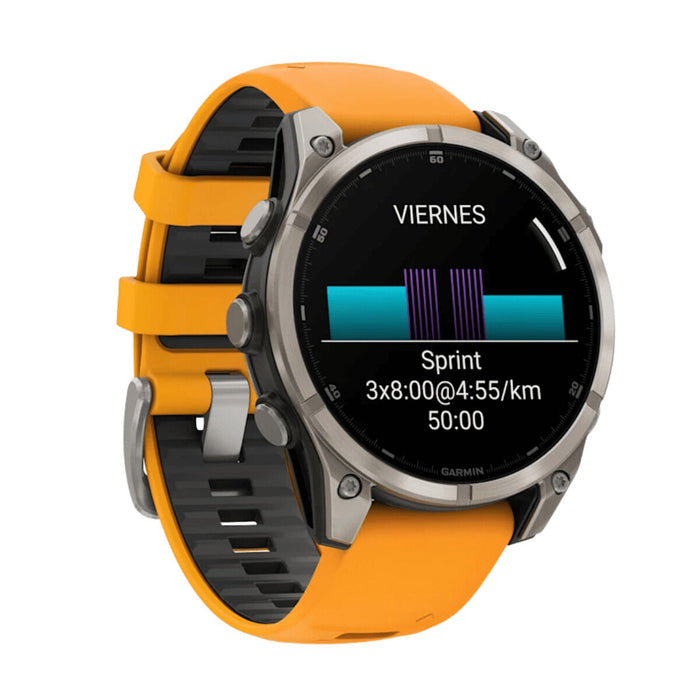 Smartwatch GARMIN Fénix 8 AMOLED Orange 1,4" Ø 50 mm