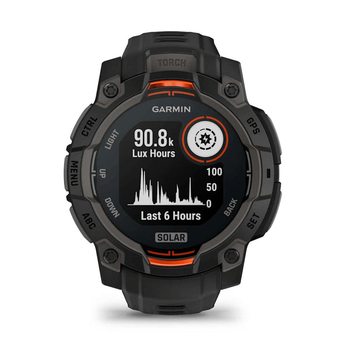Smartwatch GARMIN Instinct 3 Solar GPS 45mm Black 0,9" 45 mm
