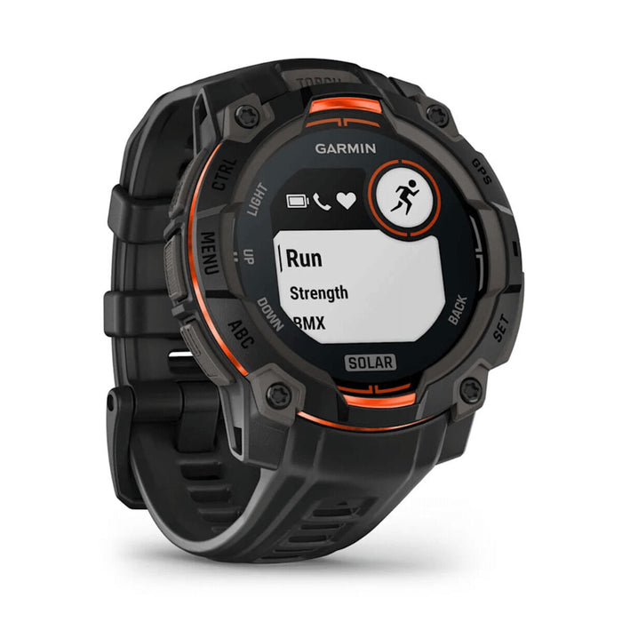 Smartwatch GARMIN Instinct 3 Solar GPS 50mm Black 1,3"