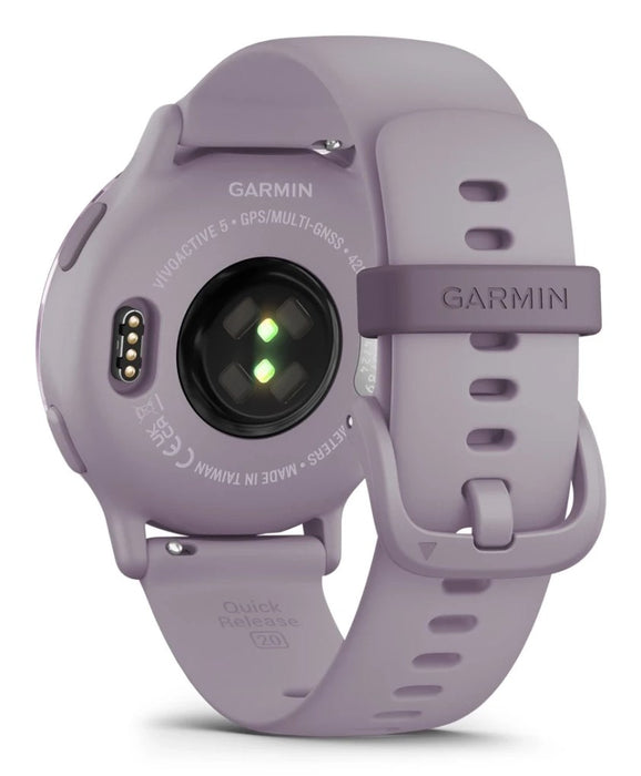 Garmin Vivoactive 5 3.05 cm (1.2") AMOLED Digital 390 x 390 pixels Touchscreen Violet Wi-Fi GPS (satellite)