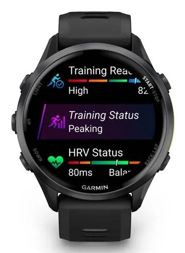 Garmin Forerunner 970 3.56 cm (1.4") AMOLED Digital 454 x 454 pixels Touchscreen Black, Yellow Wi-Fi GPS (satellite)