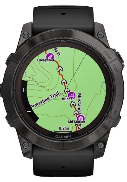 Garmin fēnix 7X Pro 3.56 cm (1.4") MIP 51 mm Digital 280 x 280 pixels Touchscreen Black Wi-Fi GPS (satellite)