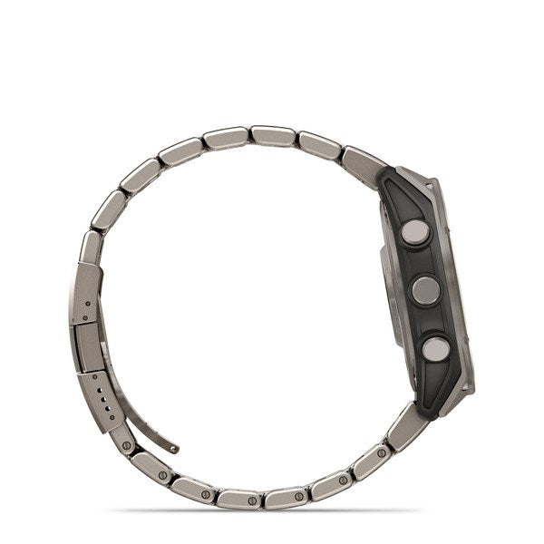 Garmin Fenix 8 3.56 cm (1.4") AMOLED 47 mm Digital 454 x 454 pixels Touchscreen Titanium Wi-Fi GPS (satellite)