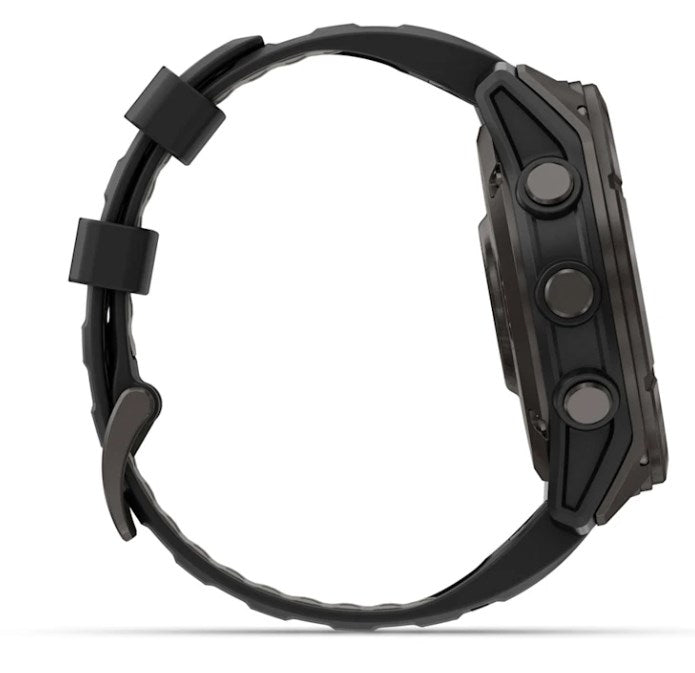 Garmin fēnix 8 Pro 3.56 cm (1.4") AMOLED 51 mm Digital 454 x 454 pixels Touchscreen Black, Grey, Titanium Wi-Fi GPS (satellite)