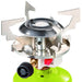 Gas camping stove with punctured gas cartridges FOCUS piezo igniter 1.4kW - Others<<<HurtelXML