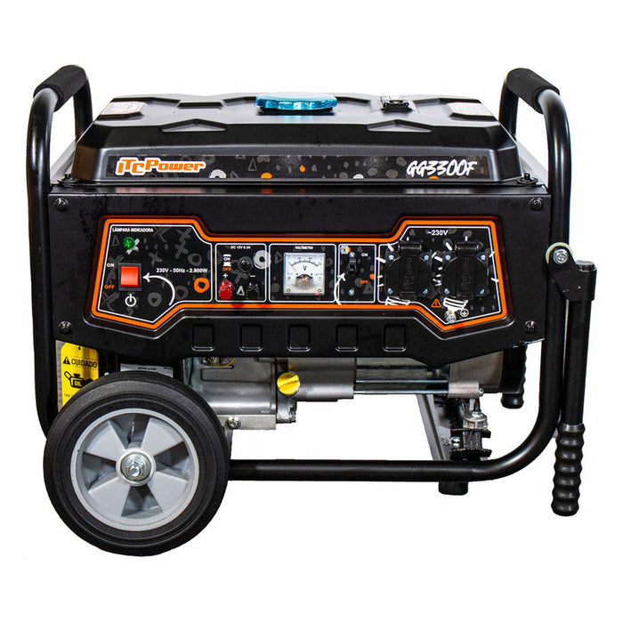 GASOLINE GENERATOR ITC POWER GG3300F 3000 W - Електрогенератори<<<Големи машини<<<Инструменти и железария<<<Praktiker