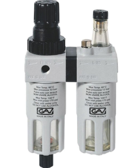 FILTER REGULATOR 1/4'' FRL 180 GAV