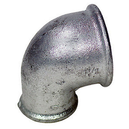 GALVANIZED REDUCTION ELBOW 3/4" X 1/2" GEBO