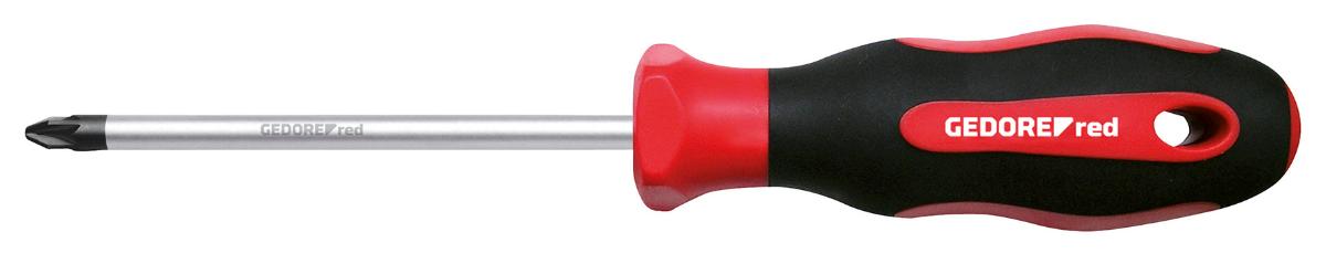 CROSS SCREWDRIVER PZ3 GEDORE RED