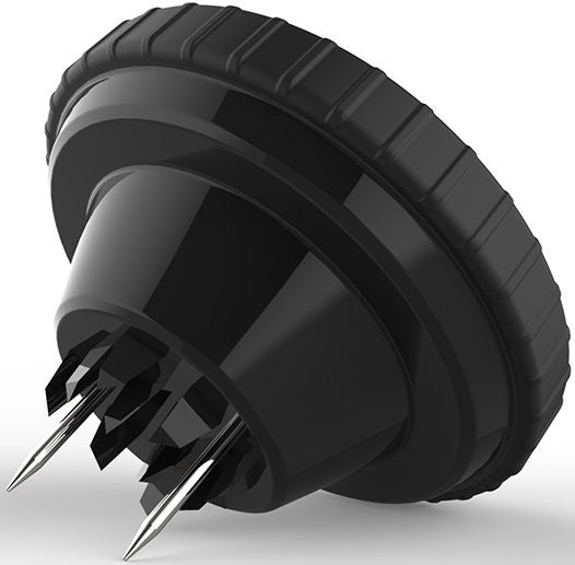 GEFU Spirelli slicer Manual Black, Silver Plastic, Stainless steel