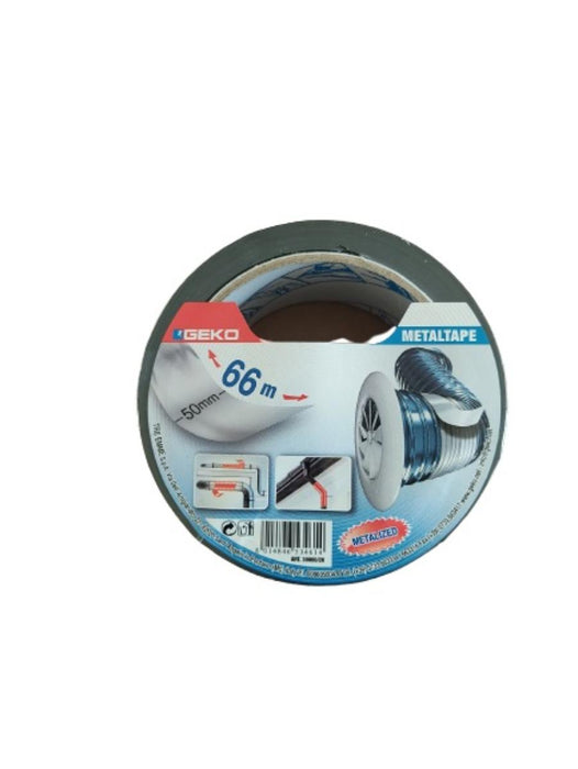 ALUMINUM TAPE 66 M 50 MM MET.COATING