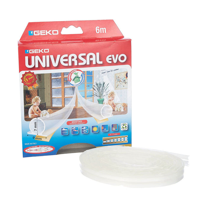 Draught excluder Geko Transparent 6 m