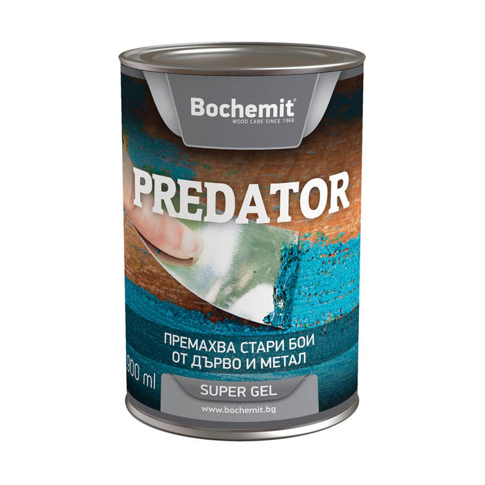 GEL FOR REMOVING OLD PAINTS AND VARNISHES 900 ML BOCHEMIT PREDATOR - Разредители<<<Грундове и разредители<<<Бои и