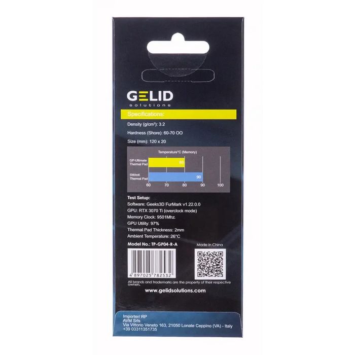 Gelid Solutions TP-GP04-R-A heat sink compound Thermal pad - Accessories for graphics cardsVGA-AKC<<<Graphics