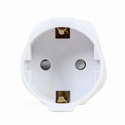 Gembird A-AC-EUFUKM-01 AC power adapter EU Schuko socket to UK plug 13 A - AdaptersKBA-ADA<<<Cables
