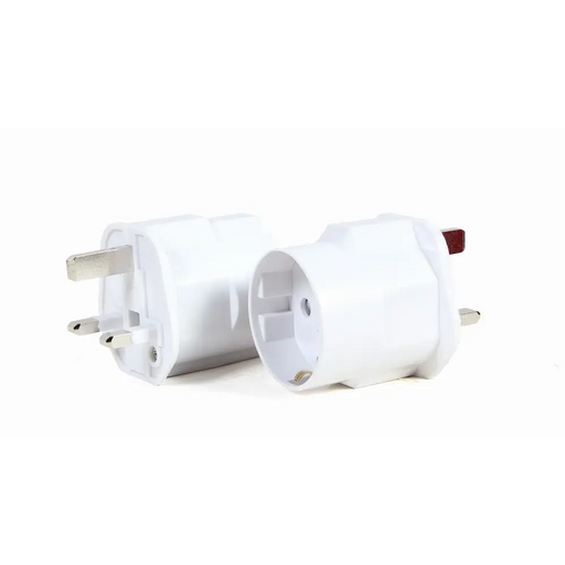 Gembird A-AC-EUFUKM-01 AC power adapter EU Schuko socket to UK plug 13 A - AdaptersKBA-ADA<<<Cables