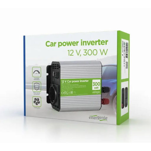 Gembird Car Inverter EG-PWC300-01 300W - Инвертори<<<Автомобилни аксесоари<<<Аксесоари<<<MediaTrade