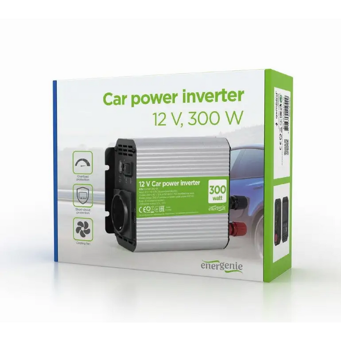Gembird Car Inverter EG-PWC300-01 300W - Инвертори<<<Автомобилни аксесоари<<<Аксесоари<<<MediaTrade