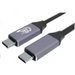 Gembird CCBP-USB4-CMCM240-1.5M Premium USB 4 Type-C charging and data cable 40 Gbps 240 W 1.5m - USB