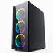 Gembird CCC-FC-1500RGB computer case Midi Tower Black Transparent - Computer casesOBU-OBU<<<CasesOBU<<<ActionPL